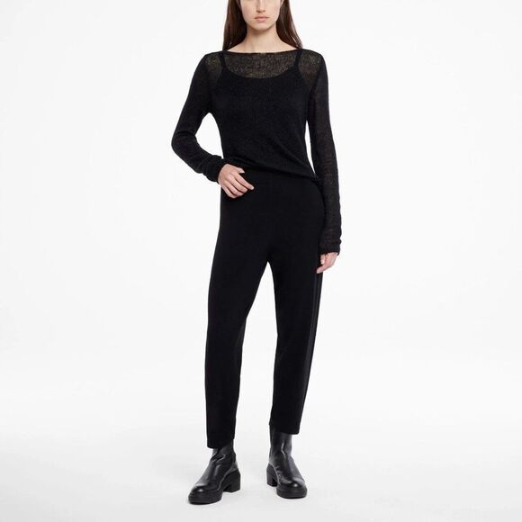 NEW Sarah Pacini Joggers Black - Picture 1 of 9
